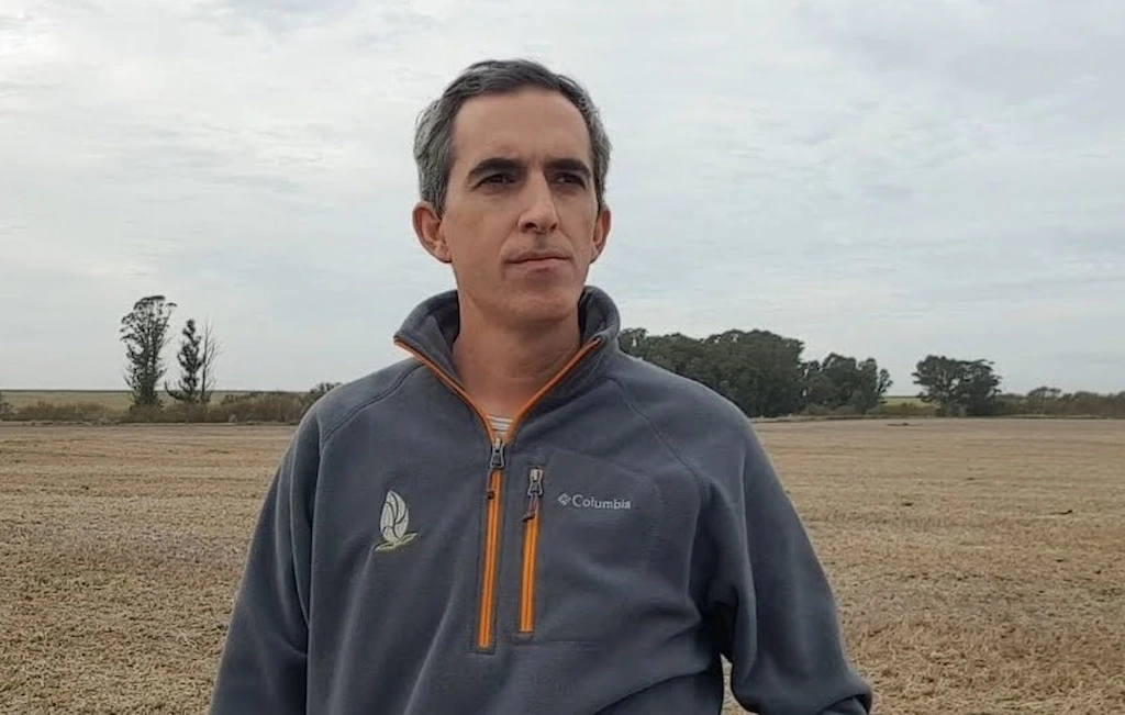 Esteban Bilbao socio de Viento Sur, empresa de servicios de asesoramiento agronómico.