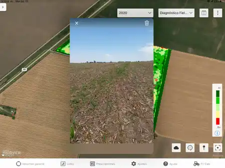 imagenes satelitales fieldview